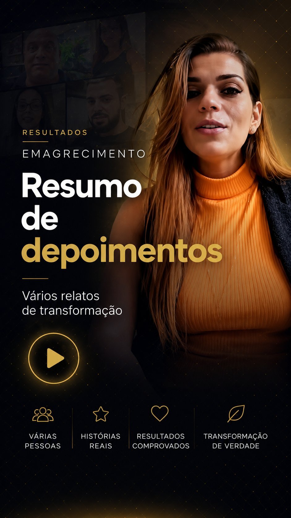 Depoimento de Resumo — Tratar a Ansiedade para Emagrecer
